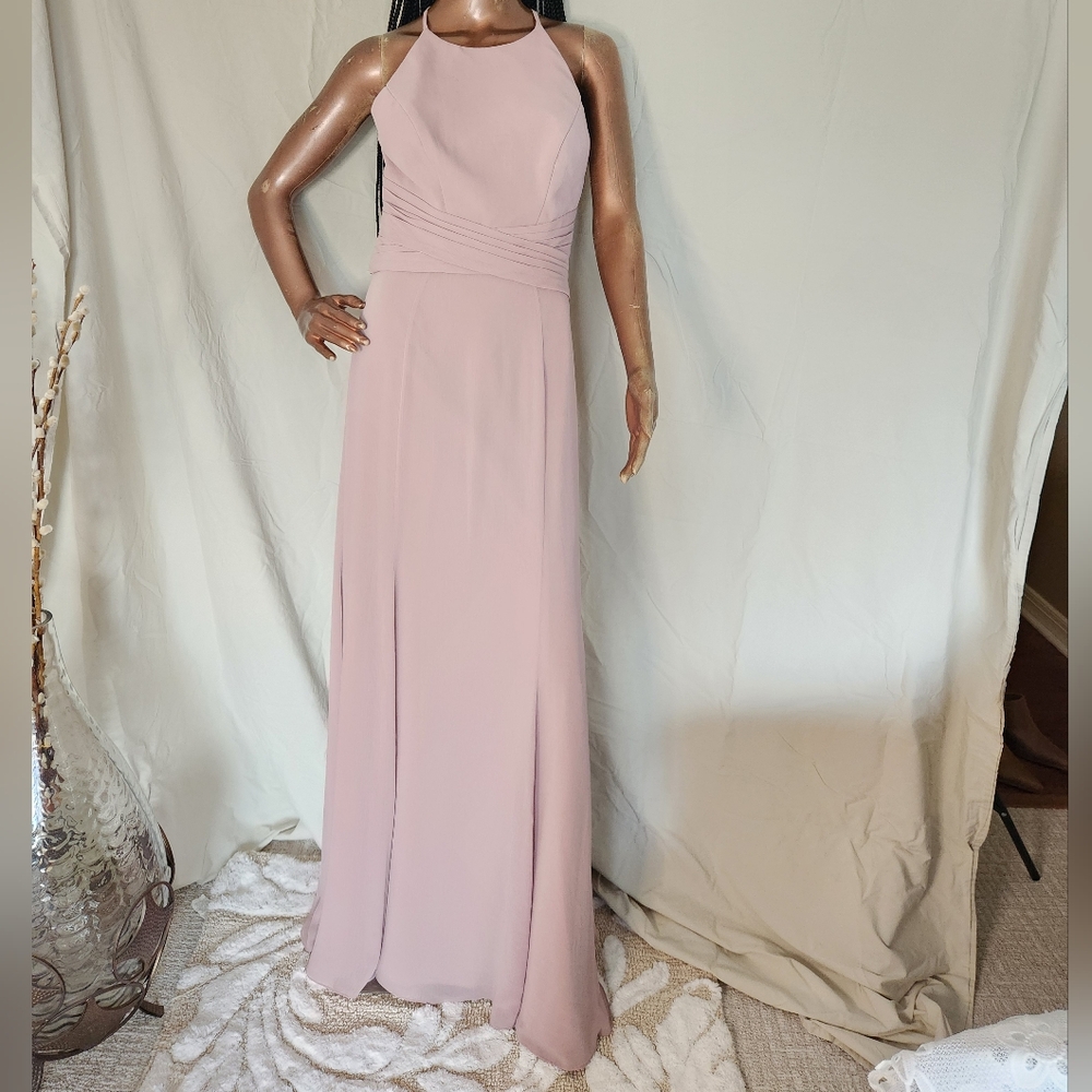 Wtoo Bridesmaid Dress Style 28305 Blush Pink - Picture 13 of 13